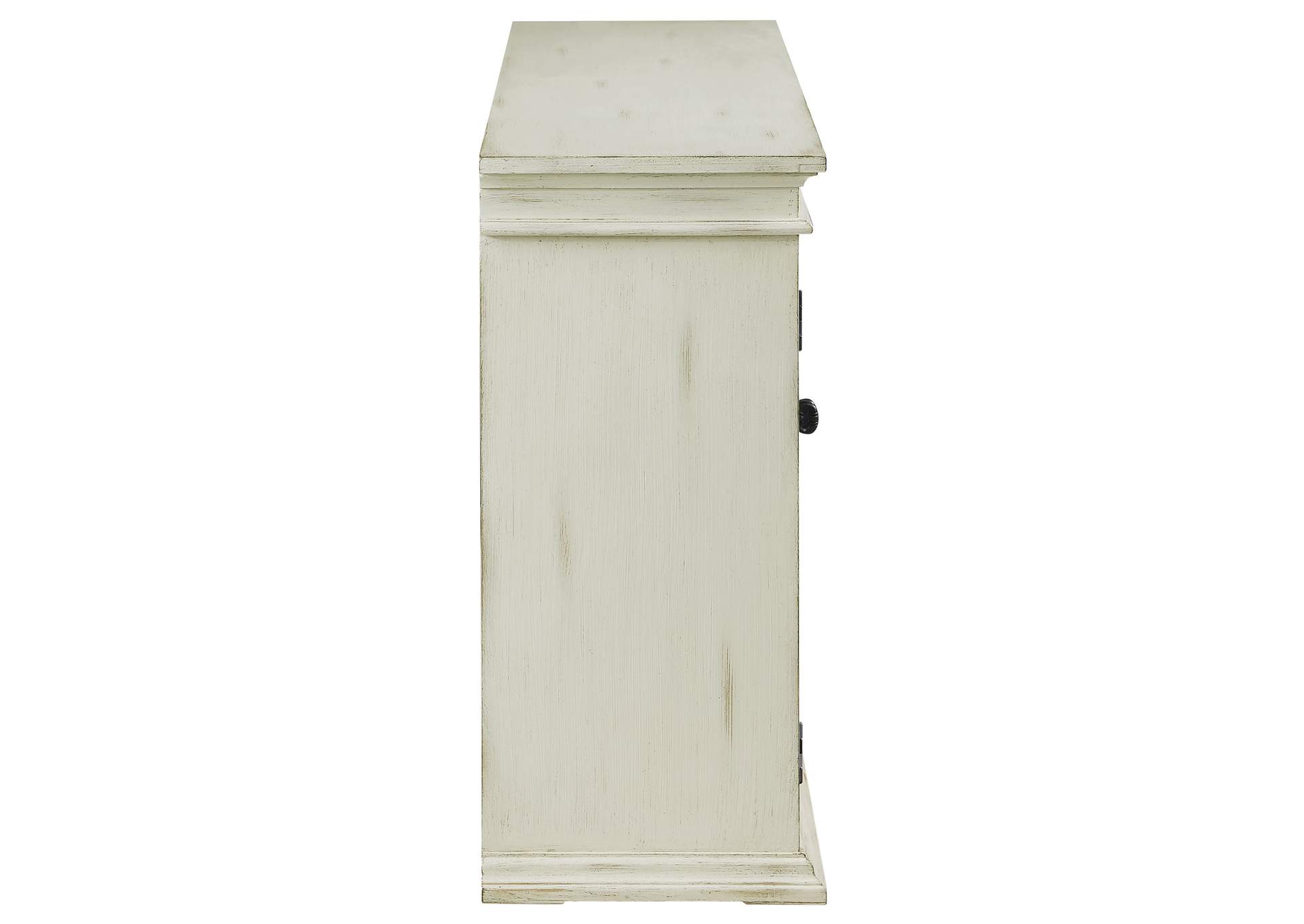 Kiara 4-door Accent Cabinet with Adjustable Shelves White,Coaster Furniture