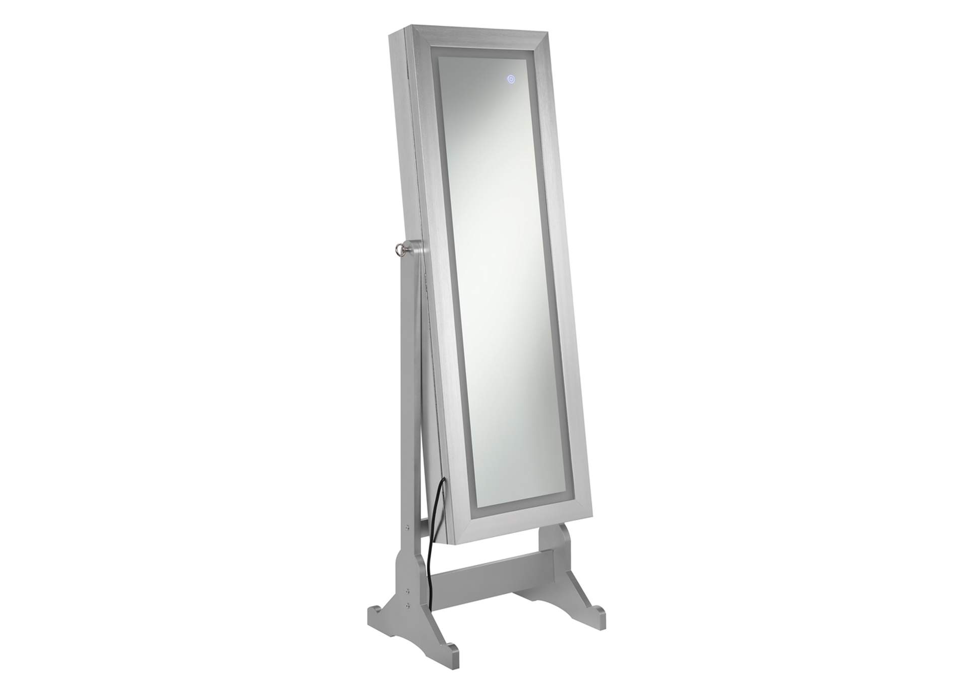 Moore Jewelry Cheval Mirror Silver