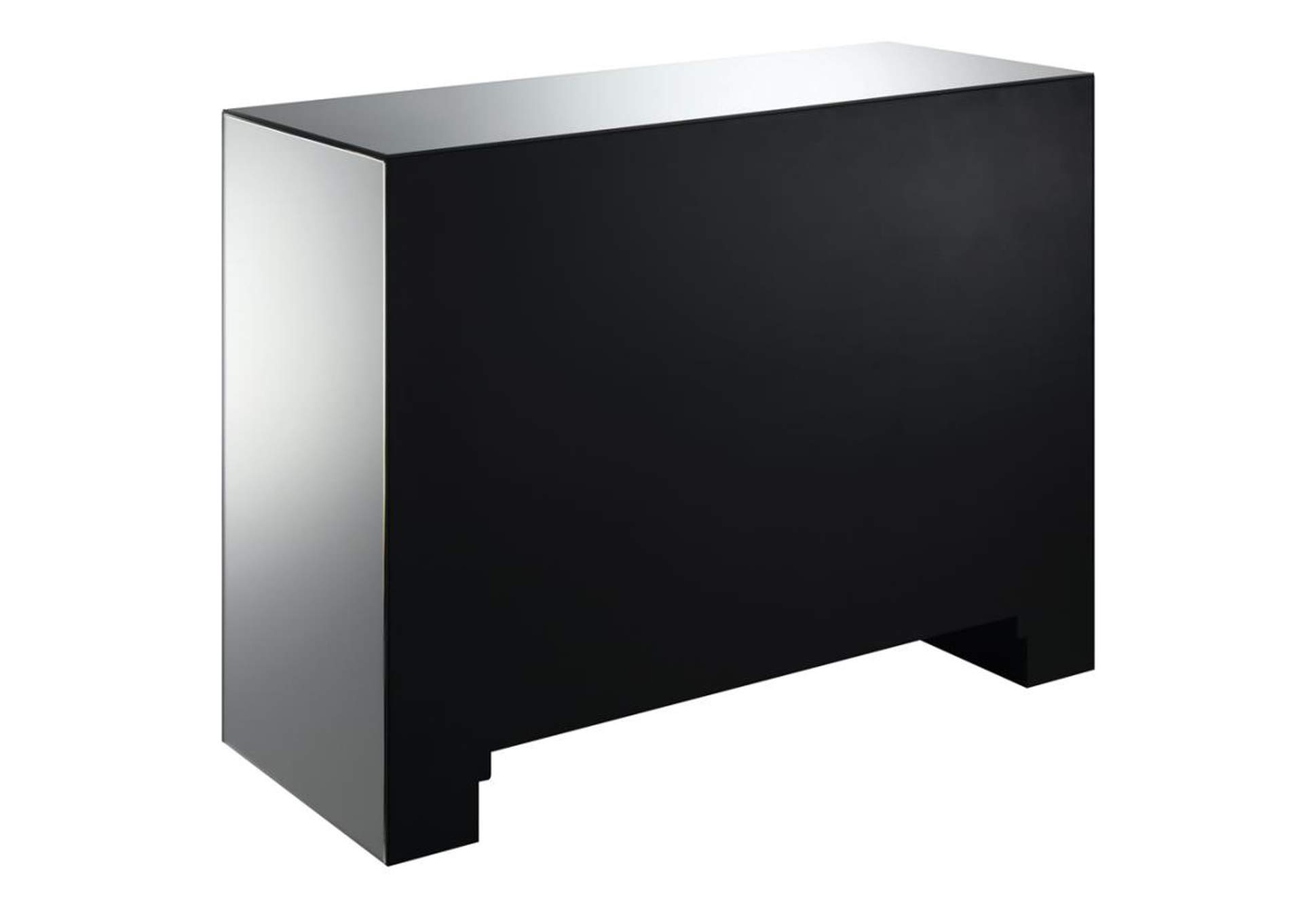 Maya 2-drawer Accent Cabinet Clear Mirror,Coaster Furniture