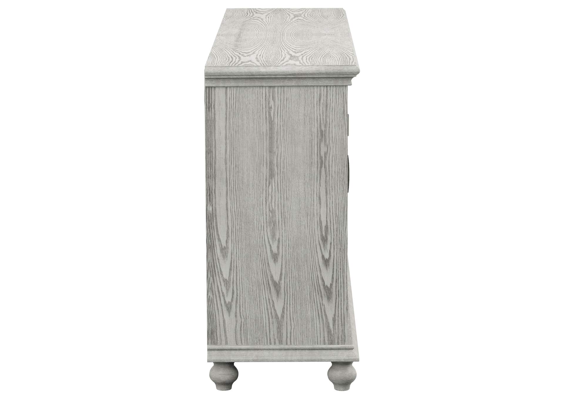 Melanie 4-door Accent Cabinet Antique White,Coaster Furniture