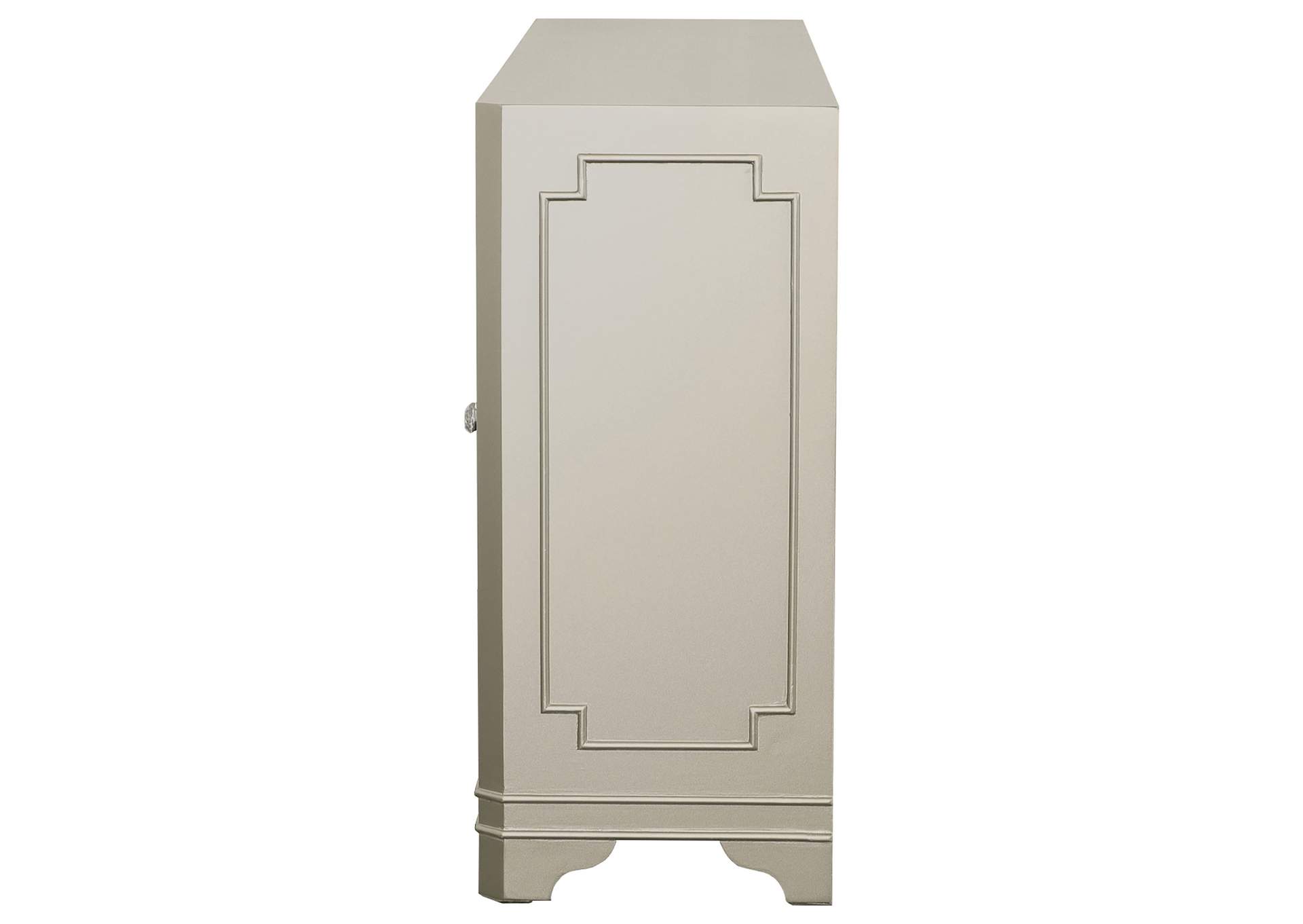 Toula 4-door Accent Cabinet Smoke and Champagne,Coaster Furniture