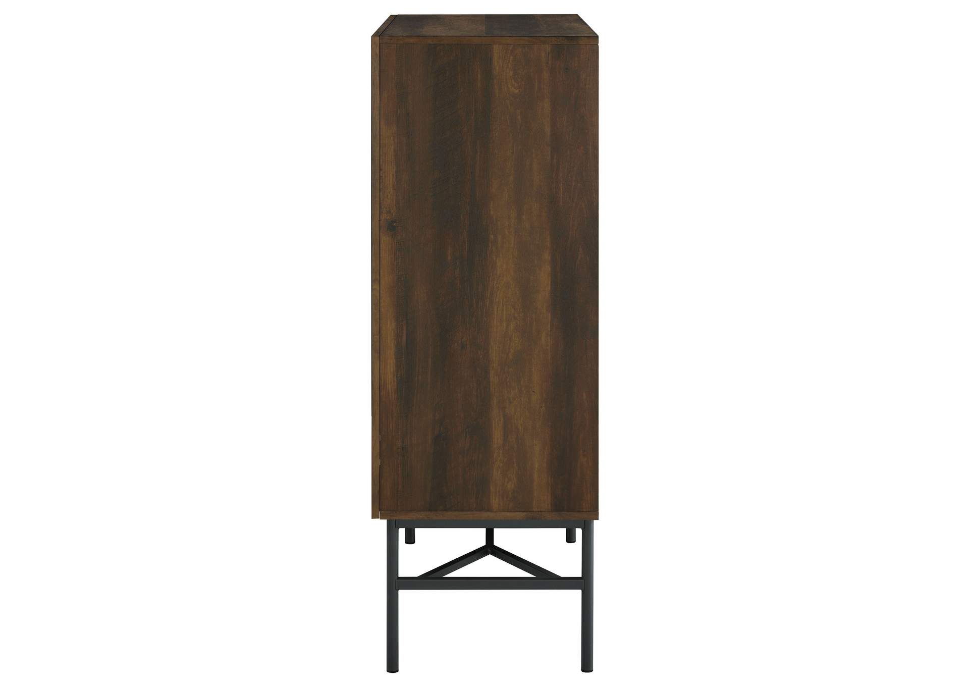 Bonilla 2-door Accent Cabinet with Glass Shelves,Coaster Furniture