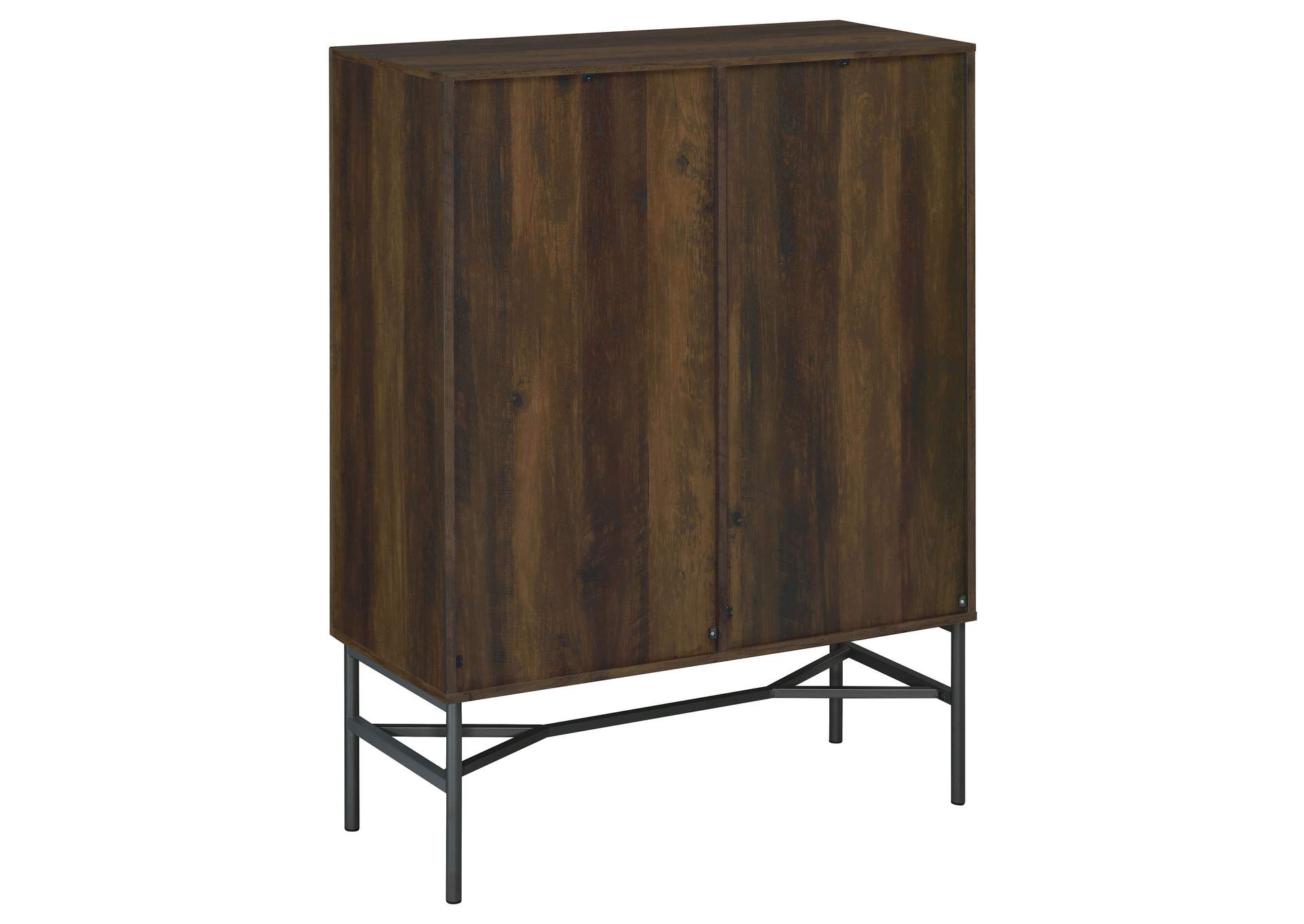 Bonilla 2-door Accent Cabinet with Glass Shelves,Coaster Furniture