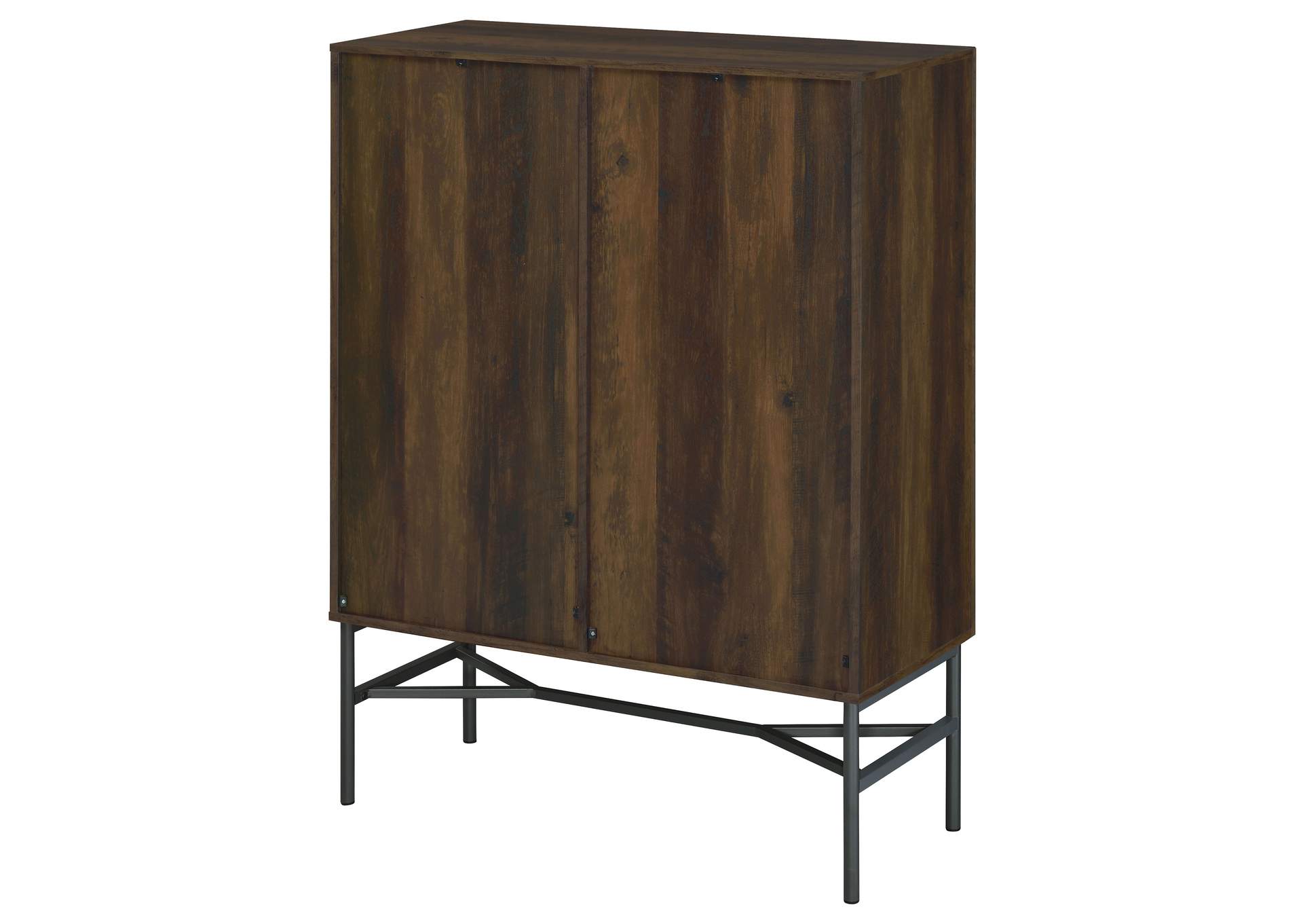 Bonilla 2-door Accent Cabinet with Glass Shelves,Coaster Furniture