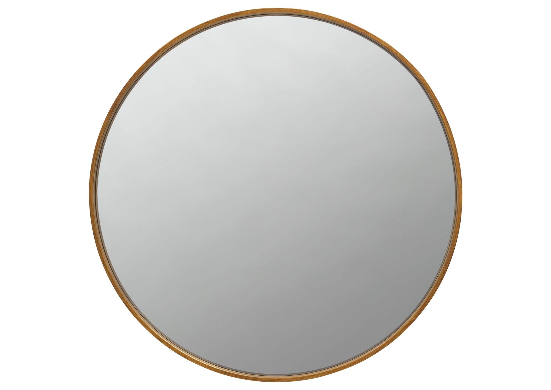 O'malley Round Mirror Brass,Coaster Furniture