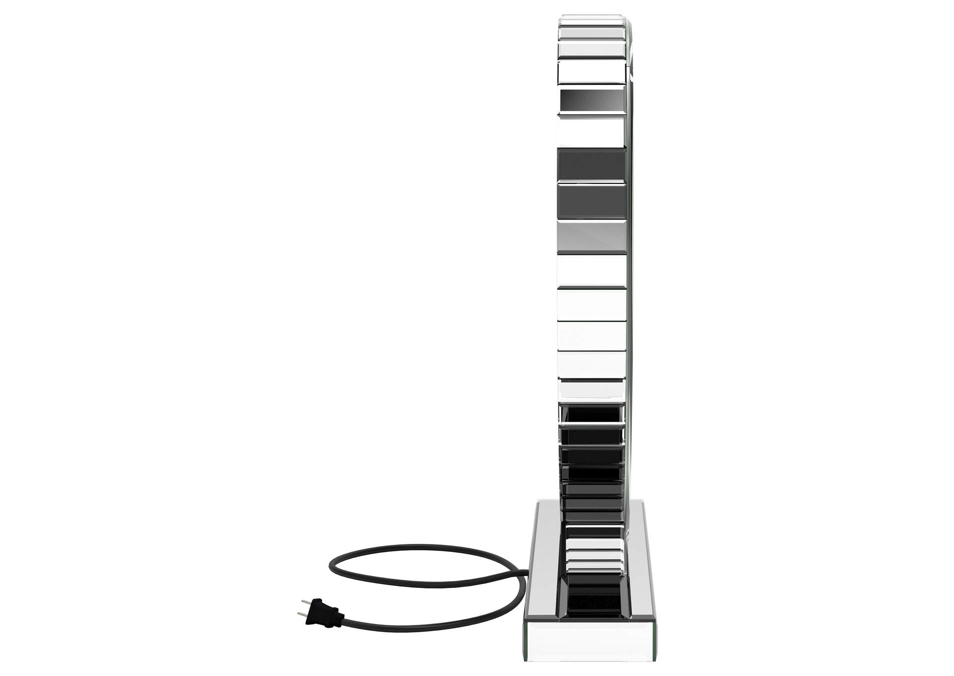 Euston Heart Shape Table Mirror Silver,Coaster Furniture