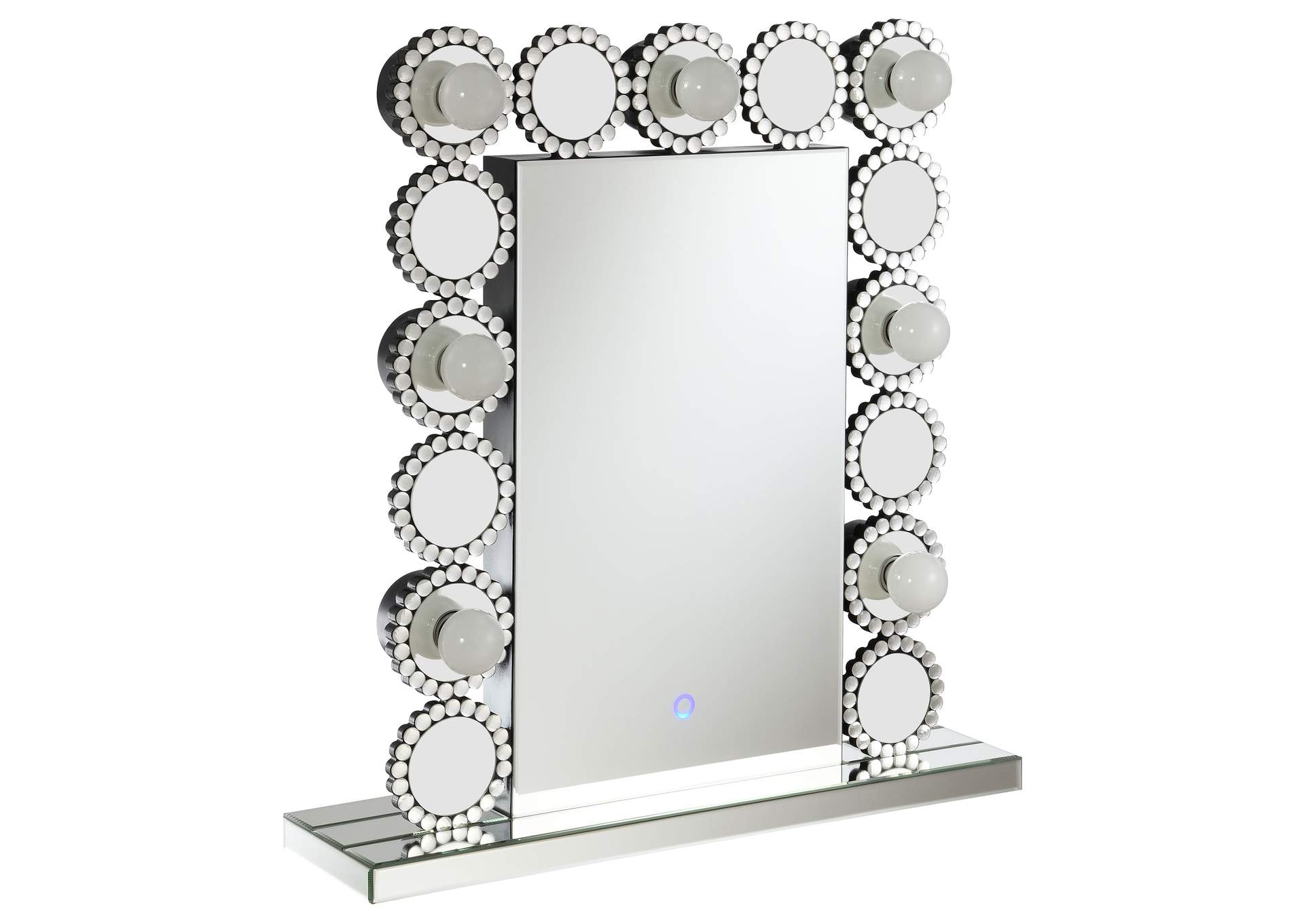 Aghes Rectangular Table Mirror with LED Lighting Mirror,Coaster Furniture