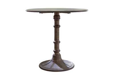 Oswego Round Bistro Dining Table Bronze