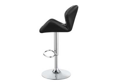 Berrington Adjustable Bar Stools Chrome And Black (Set Of 2),Coaster Furniture