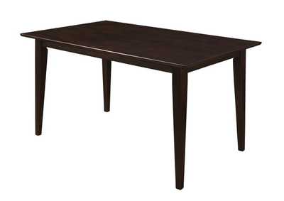 Image for Gabriel Rectangular Dining Table Cappuccino