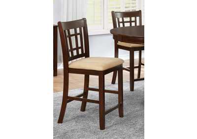 Image for Lavon 24" Counter Stools Tan and Brown (Set of 2)