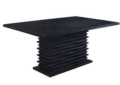 Image for Stanton Contemporary Black Rectangular Dining Table