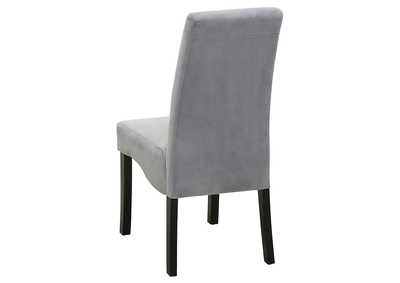 Stanton Upholstered Side Chairs Grey (Set of 2),Coaster Furniture