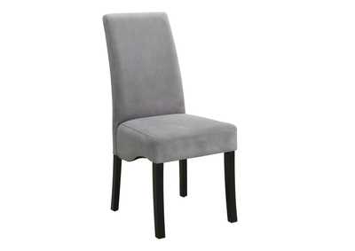 Stanton Upholstered Side Chairs Grey (Set of 2),Coaster Furniture