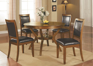 Image for Nelms Walnut Table w/4 Chairs