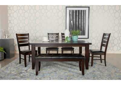 Image for Dalila Dining Room Set Cappuccino And Black