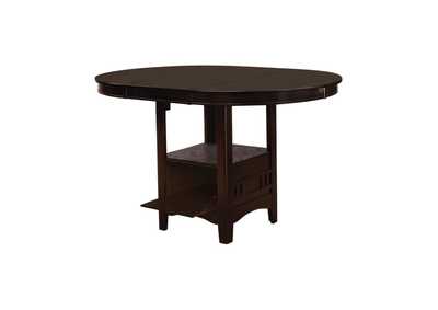 Image for Lavon Oval Counter Height Table Espresso