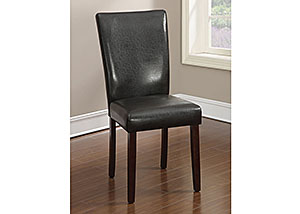 Image for Dark Brown & Walnut Dining Chair (Set of 2)