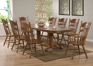 Image for Brooks Oak Dining Table