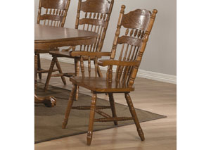 Image for Brooks Oak Arm Chair (Set of 2)