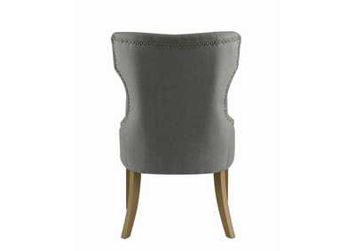 Grey Modern Grey And Natural Tufted Dining Chair,Coaster Furniture