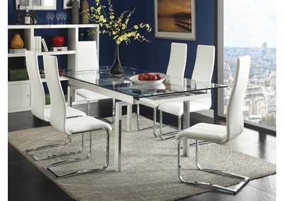 glass top dinette sets