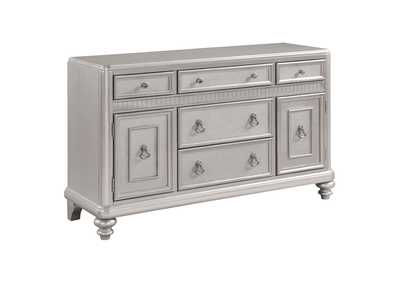 Danette 5-drawer Dining Server Metallic Platinum,Coaster Furniture