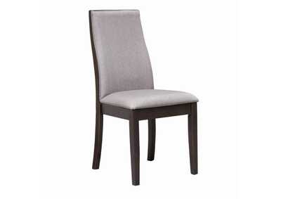 Spring Creek Upholstered Side Chairs Grey (Set of 2)
