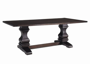 Image for Rustic Espresso Dininig Table