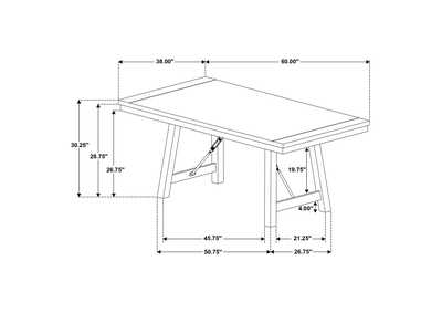 DINING TABLE,Coaster Furniture