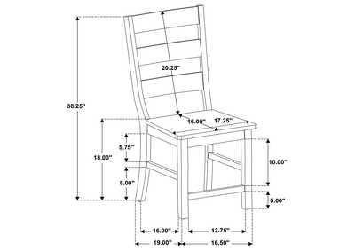 SIDE CHAIR,Coaster Furniture