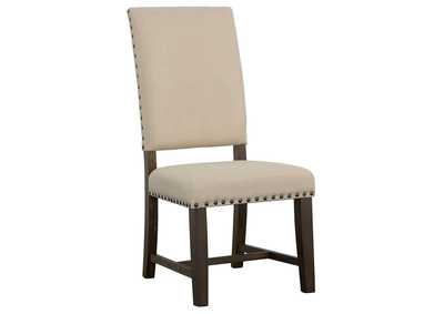 Image for Twain Upholstered Side Chairs Beige (Set of 2)