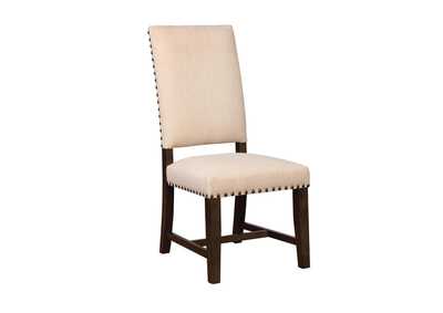Image for Twain Upholstered Side Chairs Beige (Set Of 2)