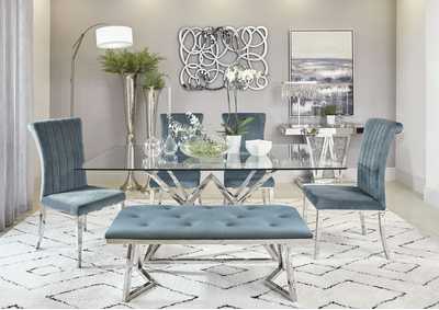 Beaufort Upholstered Tufted Bench Dark Grey,Coaster Furniture