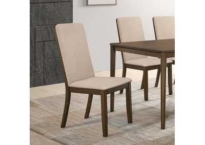 Image for Wethersfield Solid Back Side Chairs Latte (Set of 2)