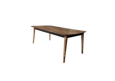 Image for Partridge Wooden Dining Table Natural Sheesham
