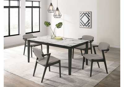 Stevie 5-piece Rectangular Dining Set