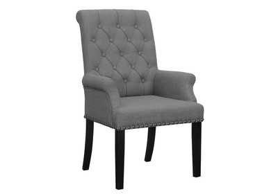 Upholstered Tufted Arm Chair with Nailhead Trim,Coaster Furniture