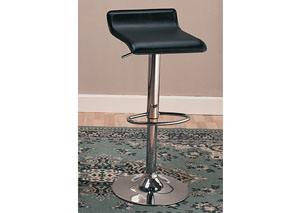 Image for Black & Chrome 29in Bar Stool (Set of 2)