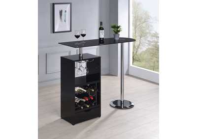 Image for Black Revolving Bar Table