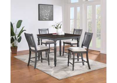 5 PC COUNTER HT DINING SET