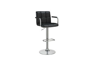 Image for Black Adjustable Bar Stool