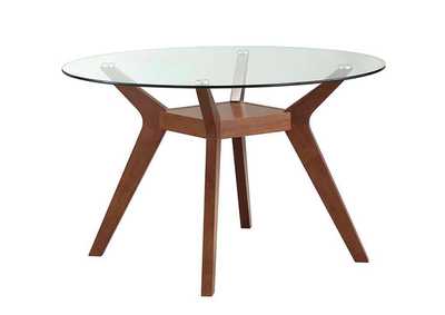Image for Paxton Dining Table Base Nutmeg