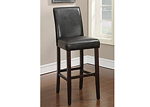 Image for Dark Brown & Walnut 29" Bar Stool (Set of 2)