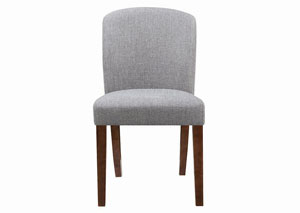 Image for Walnut Gray Dining Chair (Set of 2)