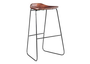 Image for Dark Gunmetal Bar Stool (Set of 2)