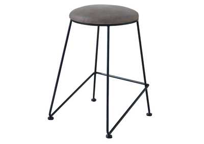 Image for Grey & Black Counter Height Stool (Set of 2)