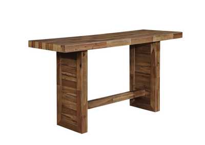 Tucson Rectangular Bar Table Varied Natural,Coaster Furniture