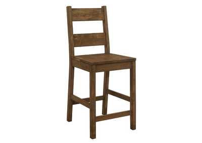 Image for Coleman Counter Height Stools Rustic Golden Brown (Set Of 2)