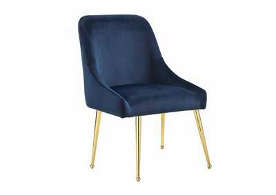 Image for Mayette Side Chairs Dark Ink Blue (Set Of 2)